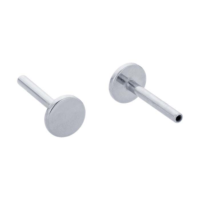 Titanium Threadless Earring Post