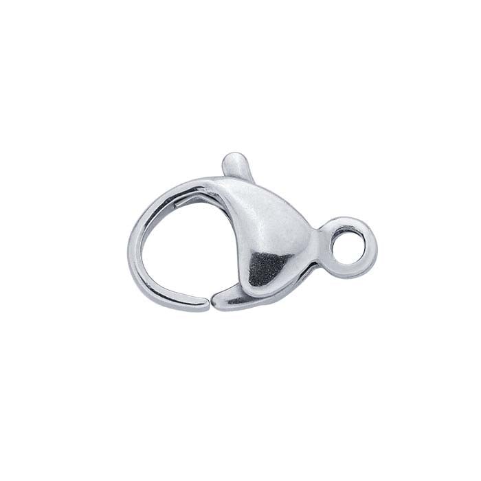 Stainless Steel 15.8mm Teardrop Lobster Clasp - RioGrande