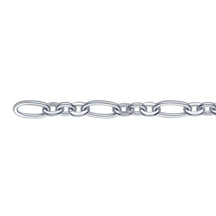 Sterling Silver 2mm Long & Short Chain - RioGrande