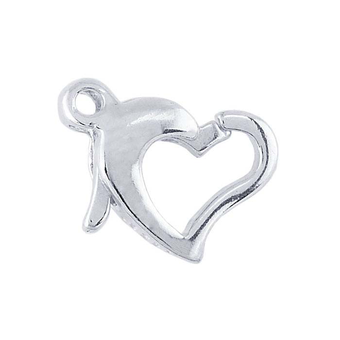 4 pcs 925 Sterling Silver Rectangle Lobster Claw Clasps 8mm – VeryCharms