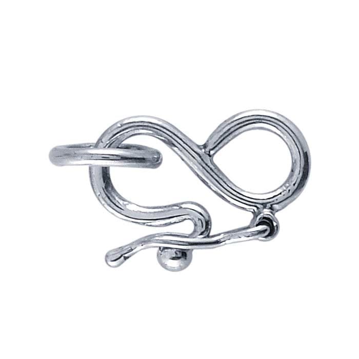 Sterling Silver S Hooks & Eyes - Wholesale Direct