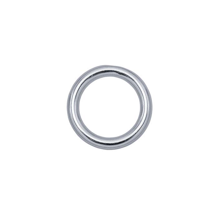 10 g of Sterling Silver 925 5mm Closed Rings - AmberGemstones