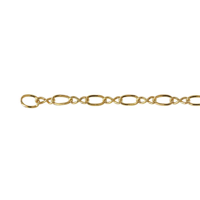 8mm Thick Figaro Gold Filled Chain – Pretty Ululani