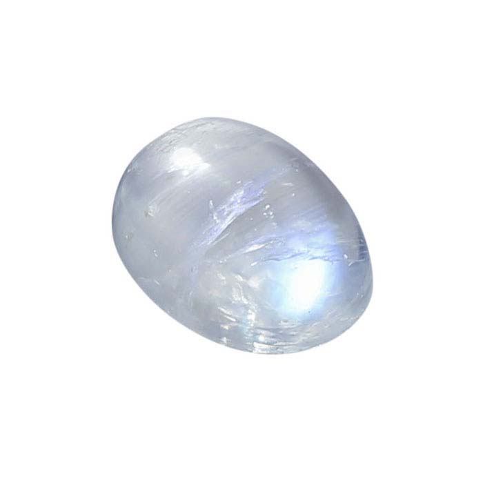 Moonstone, selling Natural Moonstone, Oval Shape Cabochon Blue Flashy, 3.60 Carat, 13.5x8x4.5 mm For Jewelry Making,Gift For Her,