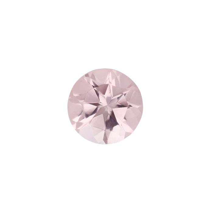 Natural Morganite Faceted Loose Gemstone Round Shape VVID Quality Morganite Royal Morganite Color Morganite 11 mm hot 4.90 ct.