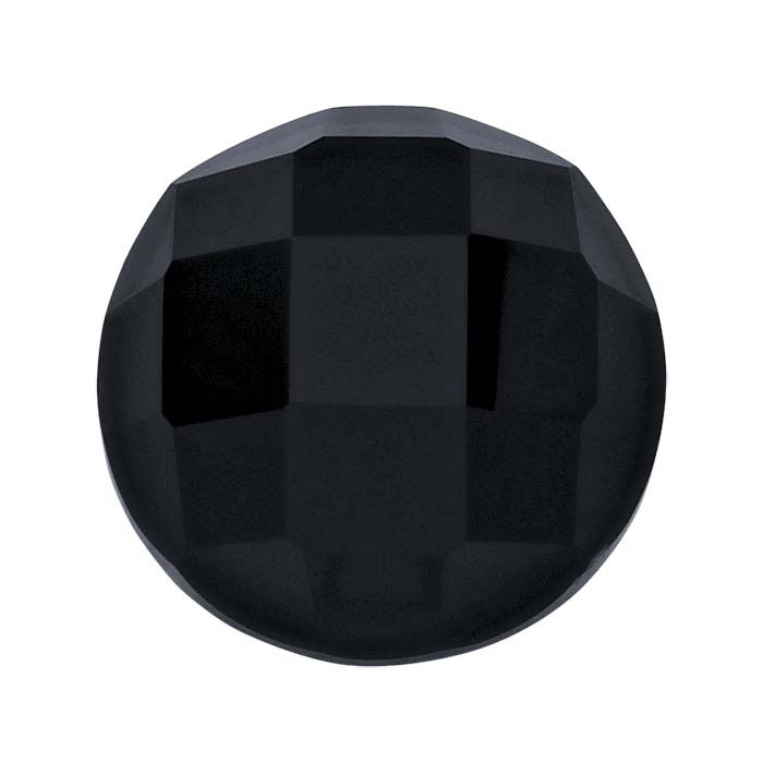 Round Black Onyx Cabochons - Santa Fe Jewelers Supply : Santa Fe