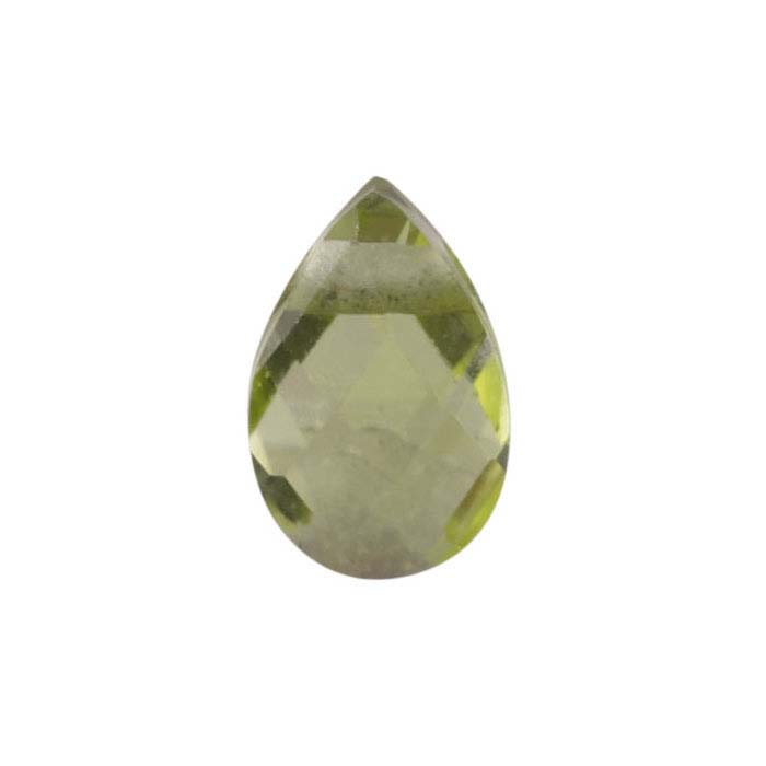 Crystal Quartz Pear-Shaped Briolette Bead - RioGrande