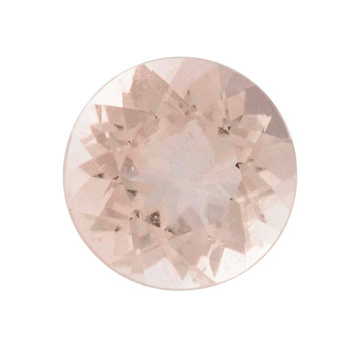 2.50 Cts Natural Morganite Round selling Shape Gemstone 9.00X9.00X6.30 MM Morganite Jewelry AAA Morganite Gemstone Jewelry Stone A347