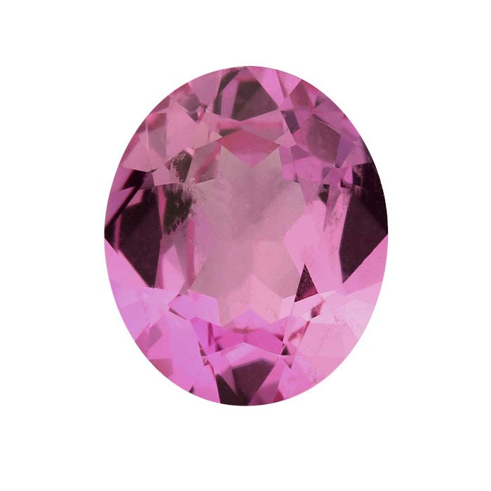 Faceted Swarovski Crystals Round October Tourmaline Pink Rhinestone | Esslinger